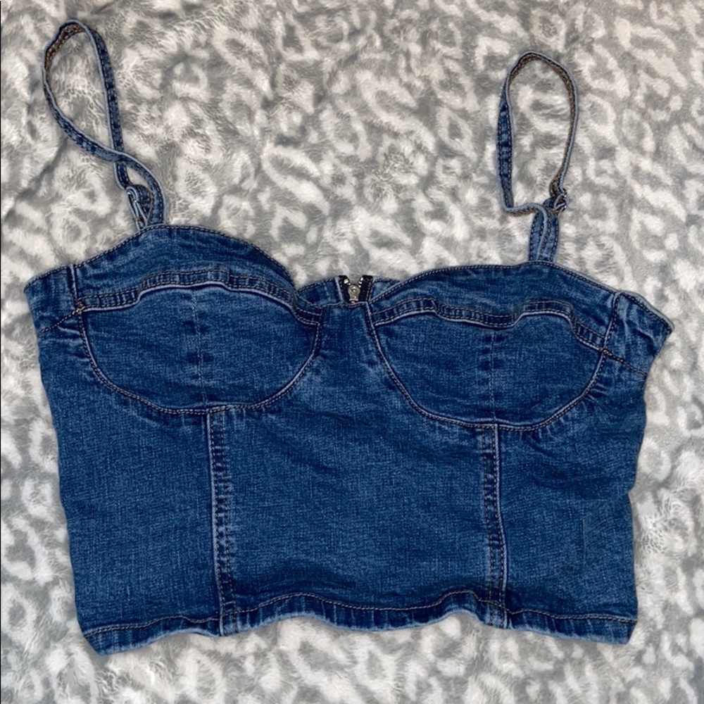 denim tank(: